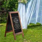 A-frame chalkboard