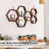 Wall Shelves Floating Shelves Wood Display Shelves for Wall Deco