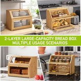 Bread kitchen cabinet